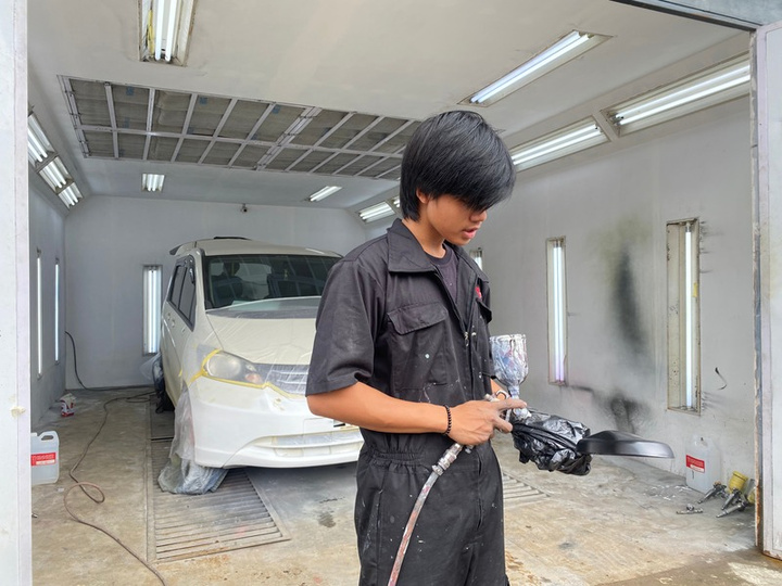 Pajero Sport Studio Autoz Paint
